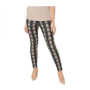 NWT Legacy Park Avenue Stetch Regular Pull On Pant in Plaid 2X (22/24W).